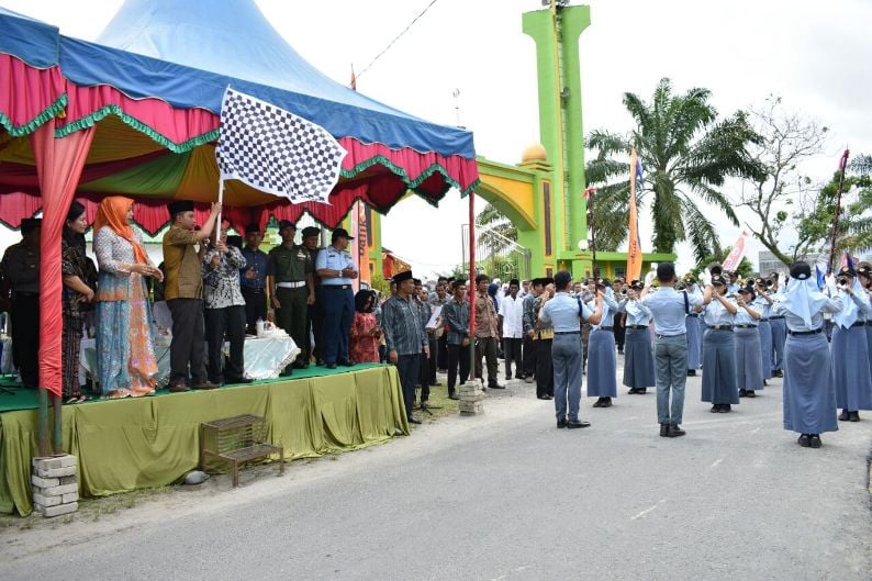 Galeri Foto: Pembukaan MTQ Ke-44 dan FSQ Ke-29 Kabupaten Tapanuli Tengah 2018 6 6