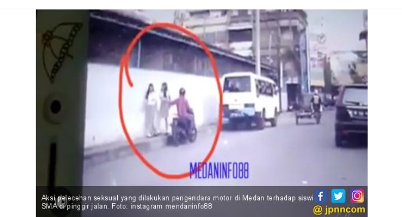 Screenshot 2018 4 24 Polisi Tangkap Pria Bermotor Peremas Payudara Para Siswi di Medan