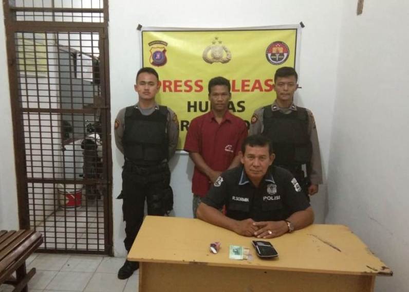 Simpan Ganja, Penumpang Betor Ditangkap Polisi 1 AS