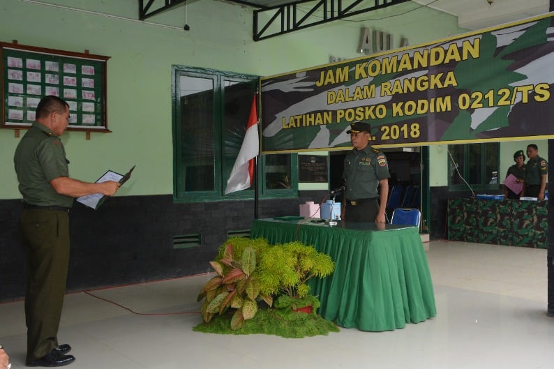Gladi Posko 1, Danrem 023/KS: Pelajari Situasi yang Berkembang 1 gladi 1