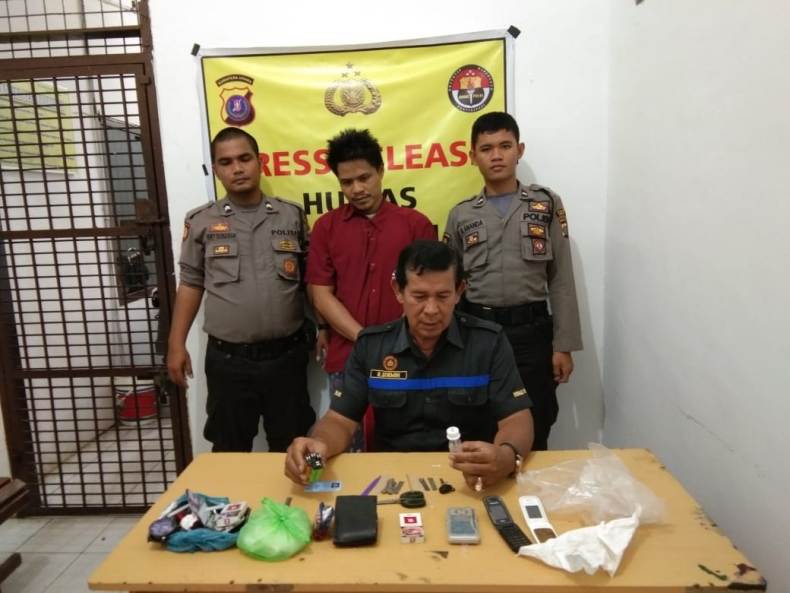 Lagi, Polres Sibolga Tangkap Pengguna Sabu 1 tersangka KAS