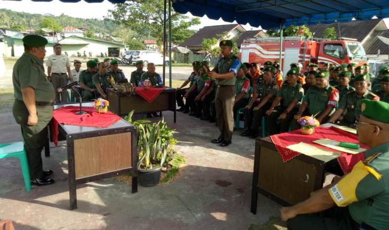 Giliran Latihan Gladi Posko I 2018 di Kodim 0213/Nias 1 Giliran Latihan Gladi Posko I 2018 di Kodim 0213Nias