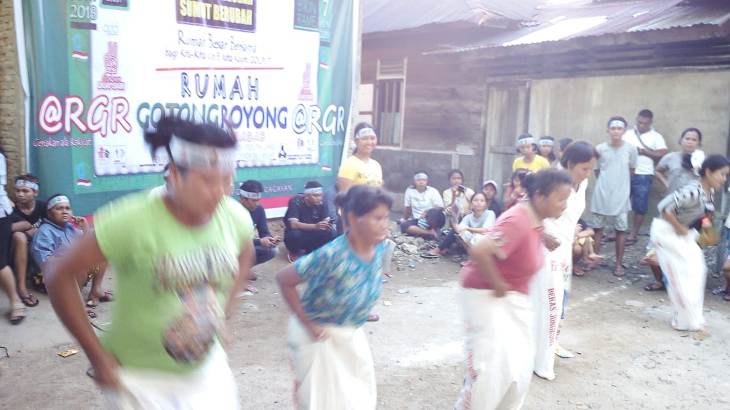 Sambut Pilgubsu, IKPP dan RGR Sibolga Gelar Permainan Rakyat 2 permainan
