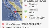 Gempa 5,3 SR Guncang Nias Selatan, Terasa juga di Sibolga 10 Screenshot 2018 07 30 Gempabumi Terkini BMKG