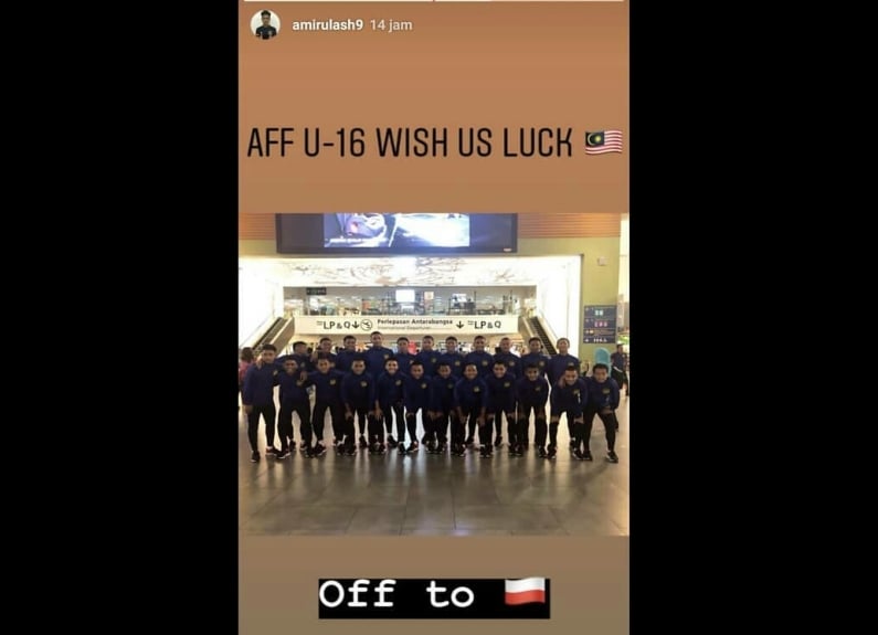 Pemain Malaysia U-16 Unggah Bendera Indonesia Terbalik 1 anallaju blvslefhbwd