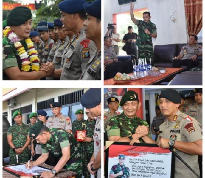 KUNJUNGAN PANGDAM KUNJUNGAN PANGDAM