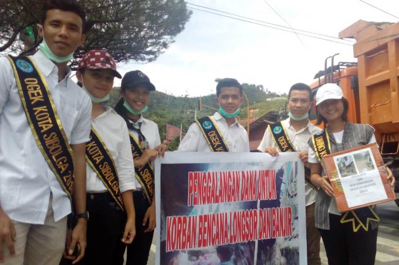 "Ogek dan Uning" Sibolga Galang Dana untuk Korban Longsor 1 dana
