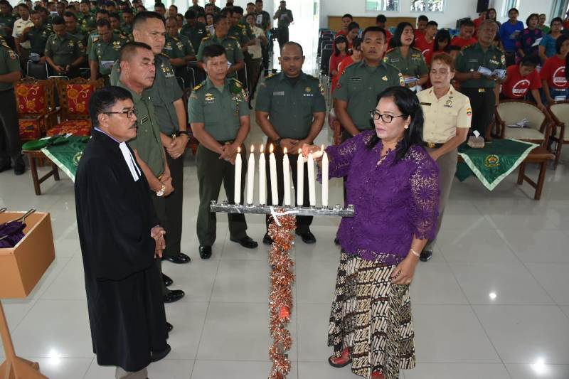 Korem 023/KS Rayakan Natal Bersama Anak Yatim 1 natal