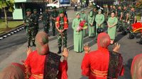 Danrem Tri Saktiyono Kunker ke Yonif 123/RW 6 danremmm