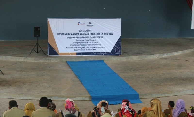 Segini Besaran Beasiswa Martabe Prestasi 2019/2020 1 sosialiasi