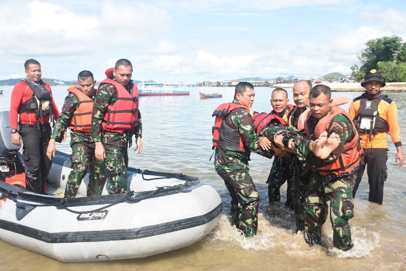 Korem 023/KS Latihan Drill Teknis dan Taktis Penanggulangan Bencana Alam 1 latihan1