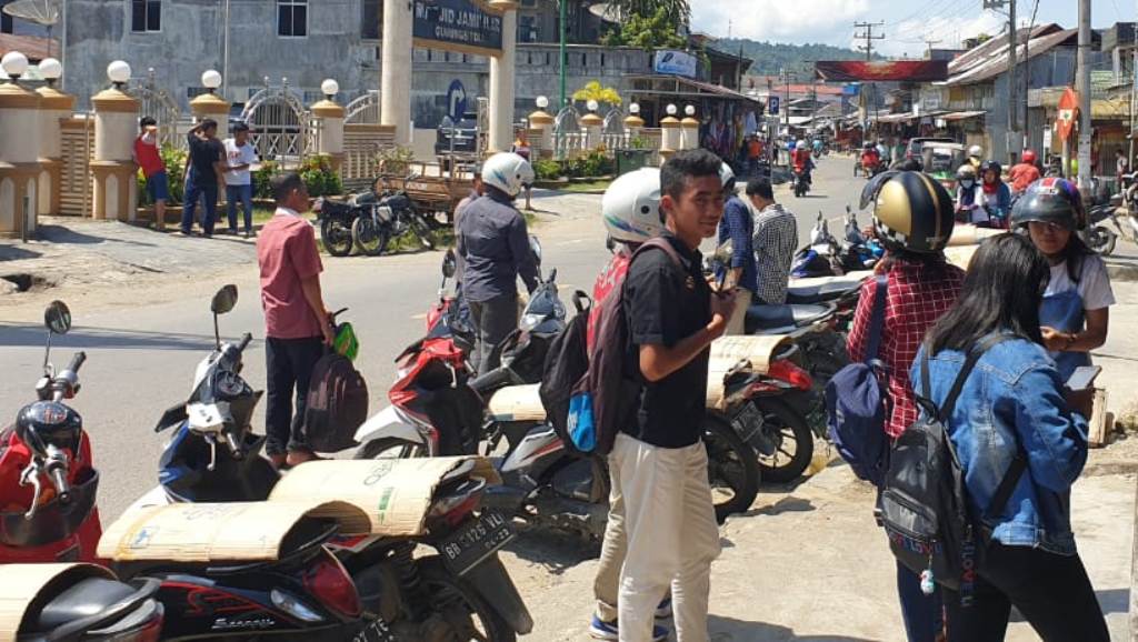 Gempa suasana di nias