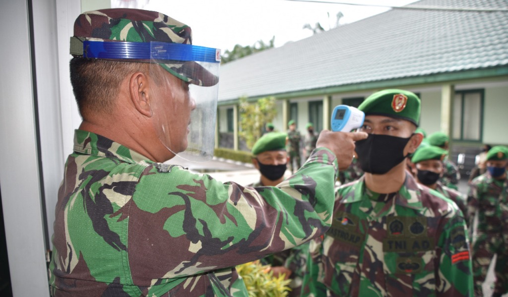 Prajurit dan PNS Korem 023/KS Dirapid Test 1 WhatsApp Image 2020 07 17 at 20.15.14