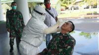 Danrem 023/KS Laksanakan Pengambilan Swab COVID-19 18 WhatsApp Image 2021 02 24 at 16.51.50