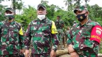 Tim Wasev Tinjau Lokasi TMMD Ke-110 Kodim 0213/Nias 29 WhatsApp Image 2021 03 16 at 15.44.06
