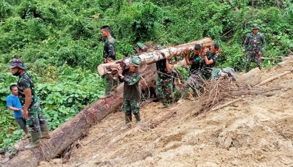 Gigihnya Satgas TMMD Ke-110, Kini Jalan Sudah Mulai Terbuka 1 WhatsApp Image 2021 03 20 at 11.18.10