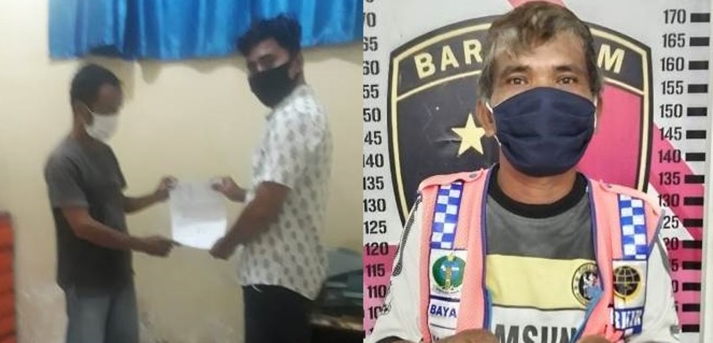 Lagi, Polisi di Sibolga Amankan 2 Warga yang Minta Uang ke Pemotor Kedua Warga yang Diamankan ke Mapolres Sibolga. (Foto: dok_istimewa)