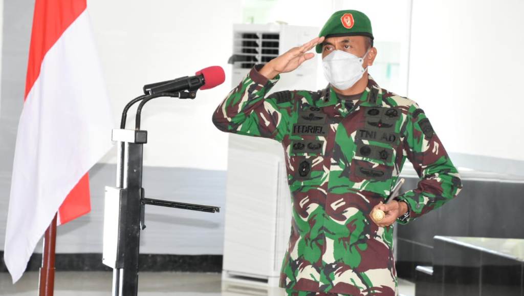 Komandan Korem (Danrem) 023/Kawal Samudera (KS), Kolonel Inf Febriel Buyung Sikumbang
