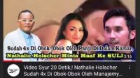Kronologi Heboh Hoax Video Syur 20 Detik Nathalie Holscher 14 Heboh hoax video syur 20 detik Nathalie Holscher, ini kronologinya. Foto: Instagram Nathalie Holscher
