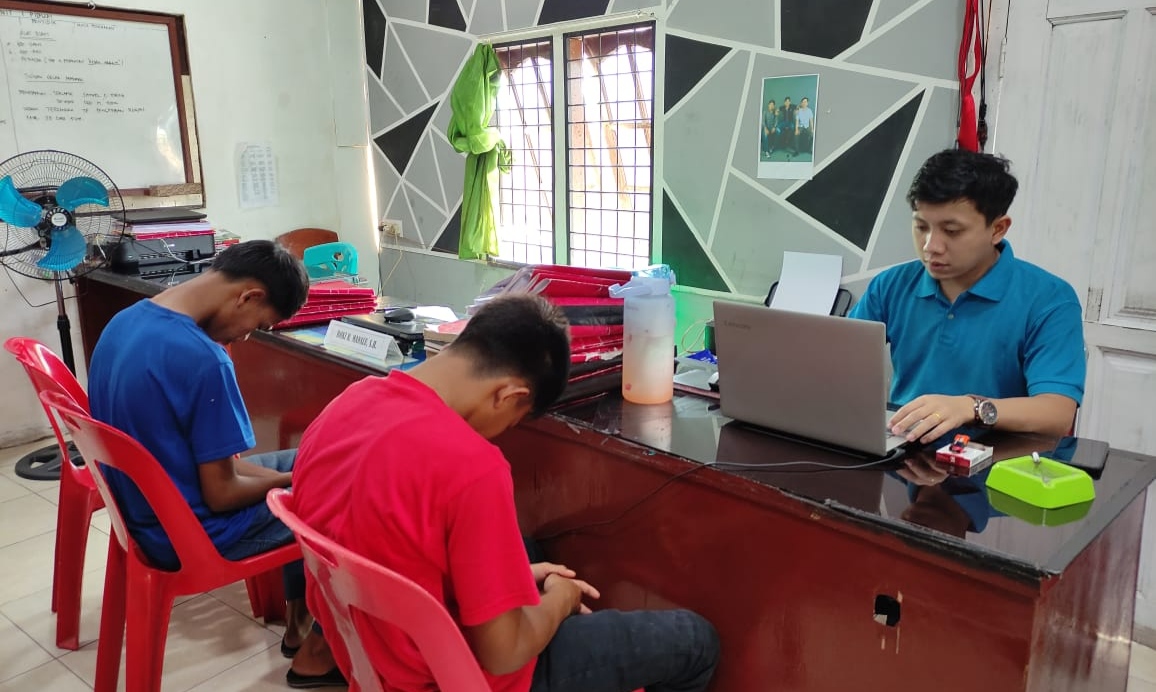 4 Pelajar SMK di Taput 'Manakko' di Toko Ponsel, 2 Orang Melarikan Diri 1 IMG 20220604 181213