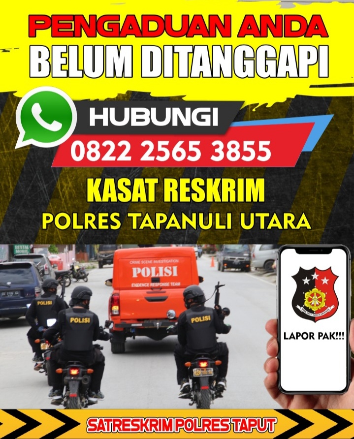 Permudah Komunikasi Dengan Masyarakat, Kasat Reskrim Polres Taput Sebar Nomor Handphone ke Warga 2 IMG 20220711 212339