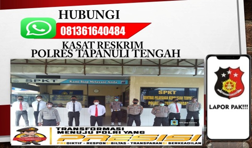 Permudah Layanan, Kasat Reskrim Polres Tapteng Sebar Nomor Hape ke Masyarakat 1 WhatsApp Image 2022 07 11 at 23.04.49