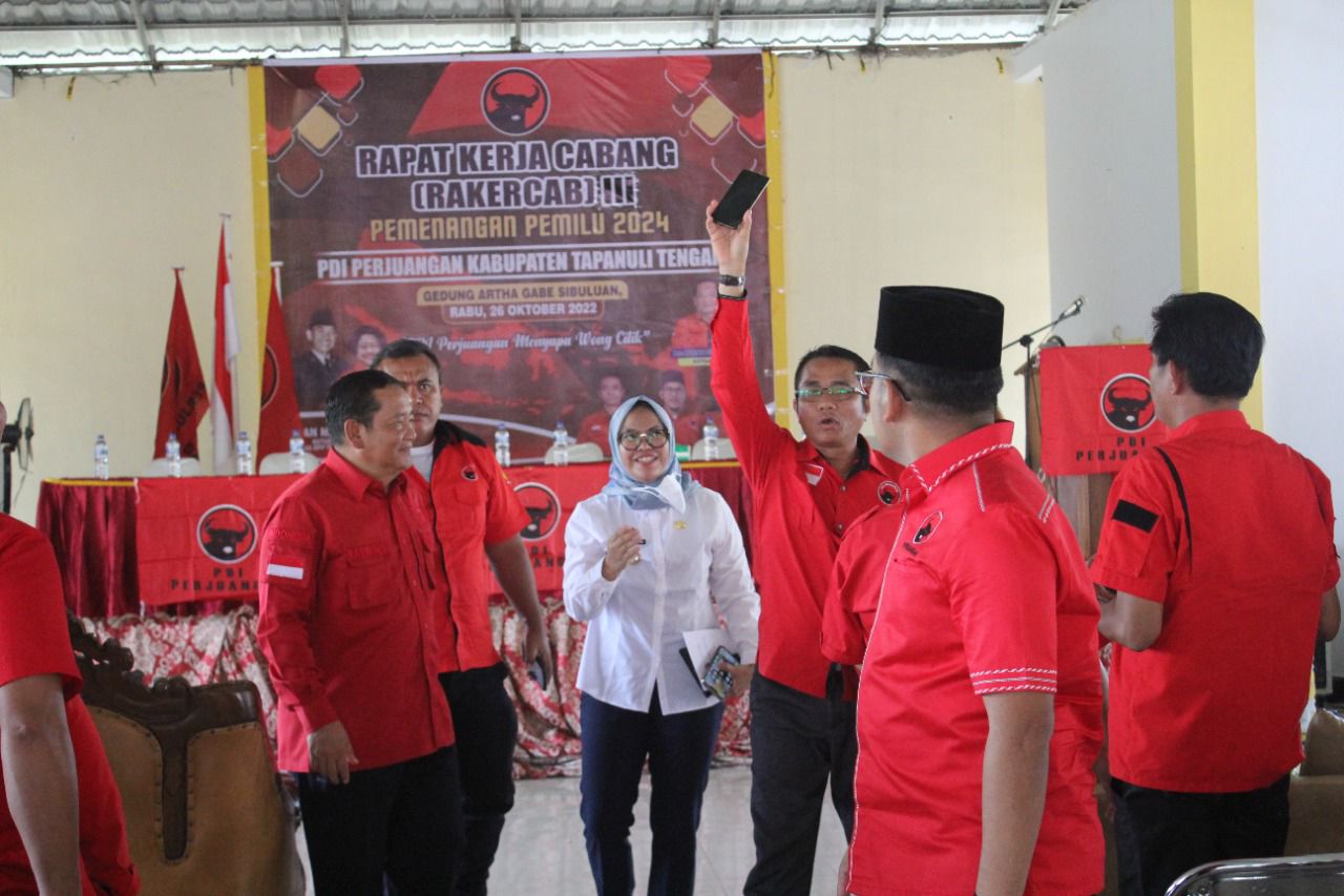 Pesan Pj Bupati Saat Hadiri Rakercab PDIP Tapteng 3 IMG 20221026 WA0055