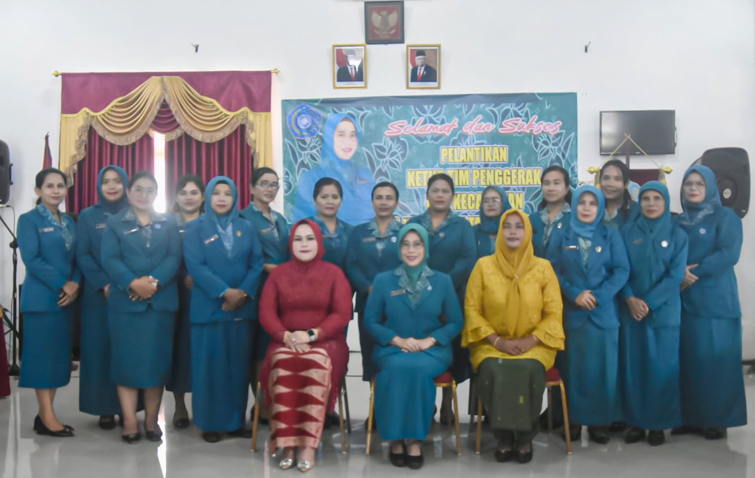 Ny. Ade Sugeng Riyanta Lantik 5 Ketua PKK Kecamatan 1 IMG 20240228 WA0015