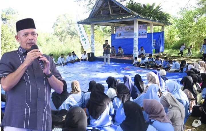 Wakil Bupati Tapteng Hadiri Halal Bihalal DPD BKPRMI 1 IMG 20250421 114834