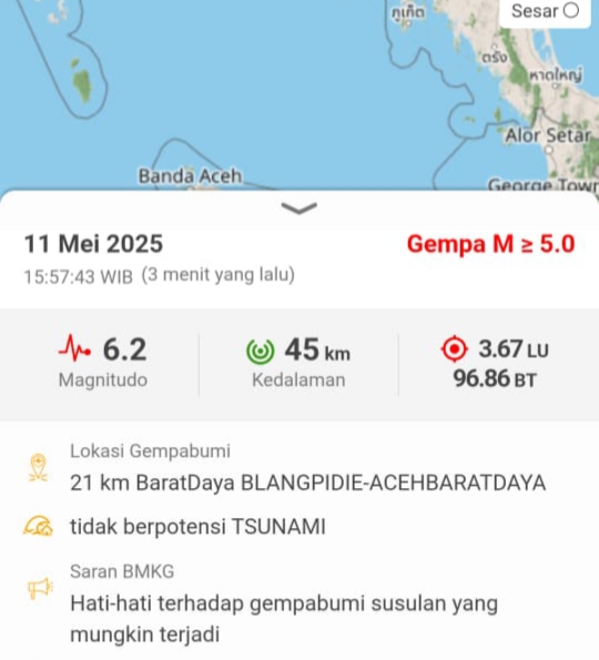 Tapteng dan Sejumlah Daerah di Sumut Diguncang Gempa 6,2 SR 2 IMG 20250511 162937