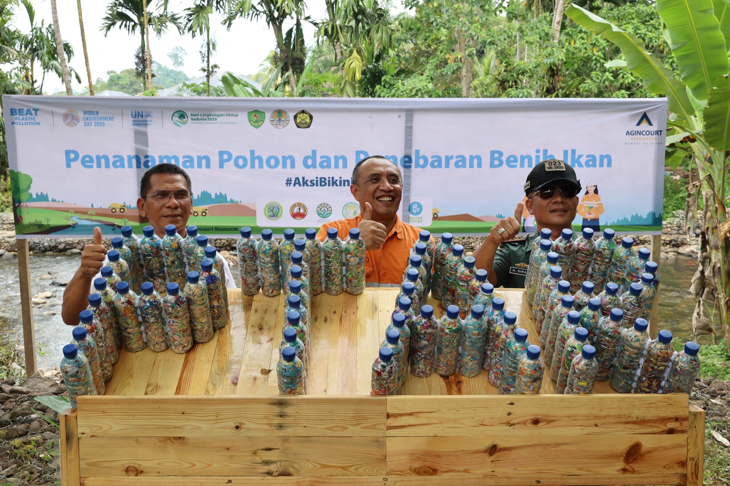 Agincourt Resources Gerakkan Aksi Ecobrick dari Hati: 10.000 Botol untuk Bumi 2 Foto 2 scaled