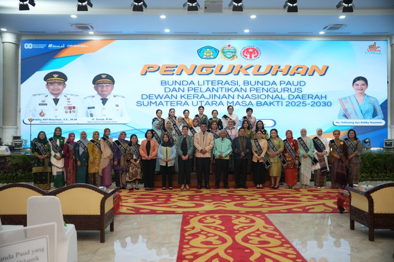 Ny. Rismawati Masinton Pasaribu Dikukuhkan Jadi Bunda PAUD dan Bunda Literasi Tapteng 3 IMG 20250813 WA0057