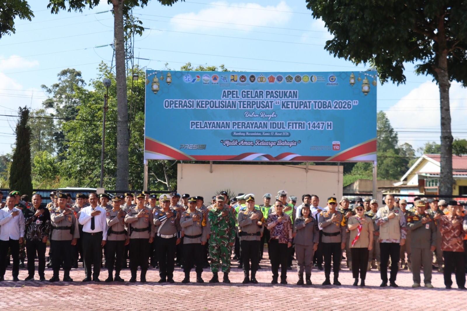 Apel Gelar Pasukan Operasi Ketupat Toba 2026 di Humbahas 1 IMG 20260312 WA0034