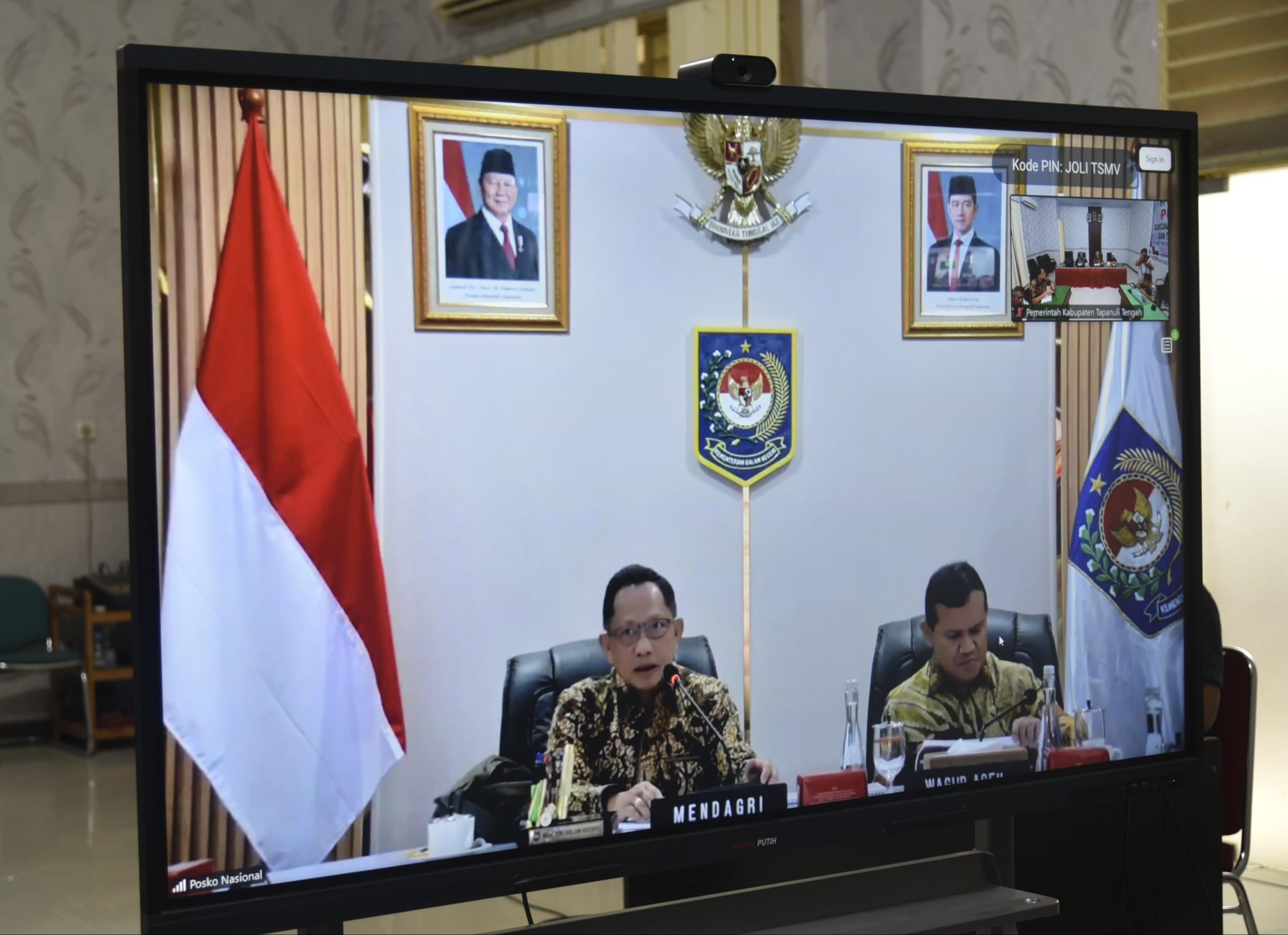 Bupati Tapteng Ikuti Koordinasi Satgas PRR Pascabencana Bersama Mendagri 1 IMG 20260521 WA0039 scaled